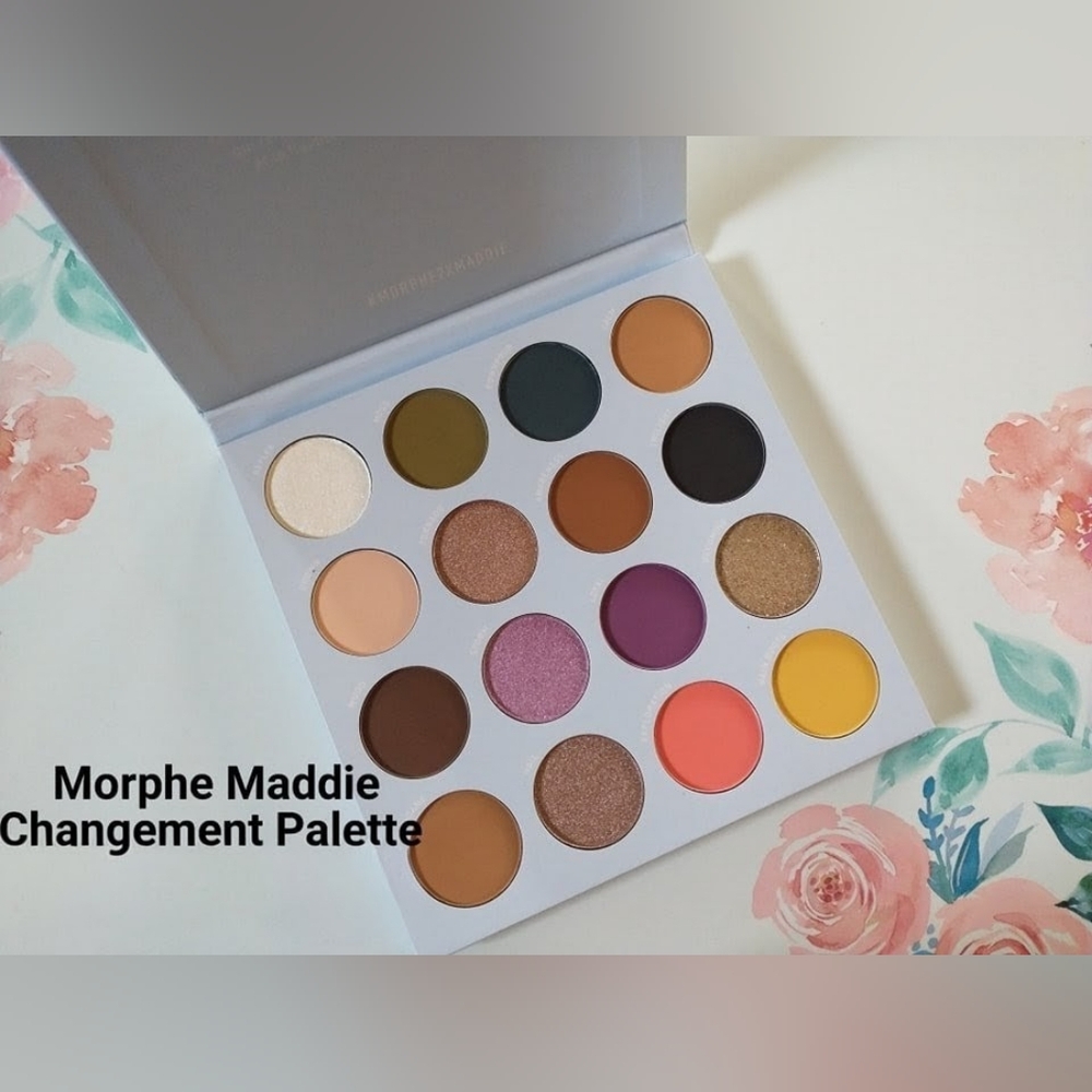 Brand New Morphe 2 X Maddie Ziegler Changement 16 Pan Eyeshadow Palette
